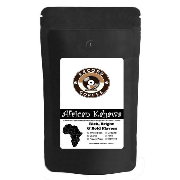 African Kahawa Whole Bean Coffee 12 Oz