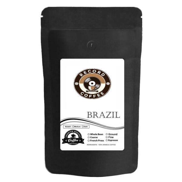 Brazil Fine Grind Medium Roasted Coffee 5 LBS
